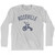 Roseville City Tricycle Adult Cotton Long Sleeve T-shirt - Grey Heather