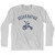 Cedar Rapids Tricycle Adult Cotton Long Sleeve T-shirt - Grey Heather