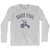 Saint Paul City Tricycle Adult Cotton Long Sleeve T-shirt - Grey Heather