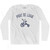 Port St. Lucie City Tricycle Adult Cotton Long Sleeve T-shirt - White