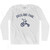 Overland Park City Tricycle Adult Cotton Long Sleeve T-shirt - White