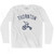 Thornton City Tricycle Adult Cotton Long Sleeve T-shirt - White