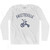 Fayetteville City Tricycle Adult Cotton Long Sleeve T-shirt - White