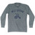 West Jordan City Tricycle Adult Tri-Blend Long Sleeve T-shirt - Athletic Grey
