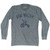 Simi Valley City Tricycle Adult Tri-Blend Long Sleeve T-shirt - Athletic Grey