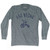 Las Vegas City Tricycle Adult Tri-Blend Long Sleeve T-shirt - Athletic Grey