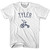 Tyler City Tricycle Youth Cotton T-shirt - White