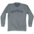 Baghdad Vintage T-shirt Long Sleeve - Athletic Grey