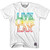 Live Love Lax T-shirt - White