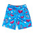 Beer Pong Sublimated Lacrosse Shorts - Light Blue Made in USA - Light Blue
