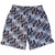 Maryland Flag Grey-Scale Lacrosse Shorts Made in USA - Grey