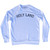 Holy land Adult Tri-Blend Sweatshirt - White