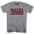Wales Lacrosse Nation T-shirt - Athletic Grey