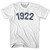 1922 Year Celebration Youth Cotton T-shirt - White