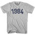 1984 Year Celebration Youth Cotton T-shirt - Grey Heather