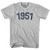 1951 Year Celebration Youth Cotton T-shirt - Grey Heather