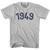 1949 Year Celebration Youth Cotton T-shirt - Grey Heather