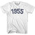 1955 Year Celebration Youth Cotton T-shirt - White