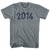 2014 Year Celebration Youth Tri-Blend T-shirt - Athletic Grey