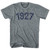 1927 Year Celebration Adult Tri-Blend T-shirt - Athletic Grey
