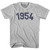 1954 Year Celebration Adult Cotton T-shirt - Grey Heather