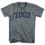 2003 Year Celebration Adult Tri-Blend V-neck T-shirt - Athletic Grey