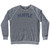 Hustle Adult Tri-Blend Sweatshirt - Athletic Grey