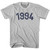 1994 Year Celebration Adult Cotton T-shirt - Cool Grey