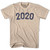 2020 Year Celebration Adult Cotton T-shirt - Creme