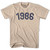 1986 Year Celebration Adult Cotton T-shirt - Creme