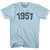 1951 Year Celebration Adult Cotton T-shirt - Light Blue