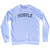 Hustle Adult Tri-Blend Sweatshirt - White