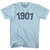 1901 Year Celebration Adult Cotton T-shirt - Light Blue
