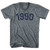 1990 Year Celebration Adult Tri-Blend V-neck Junior Cut Womens T-shirt - Athletic Grey