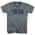 1898 Year Celebration Adult Tri-Blend V-neck Junior Cut Womens T-shirt - Athletic Grey