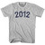 2012 Year Celebration Womens Cotton T-shirt - Grey Heather
