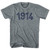 1914 Year Celebration Womens Tri-Blend T-shirt - Athletic Grey