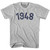 1948 Year Celebration Womens Cotton T-shirt - Grey Heather