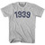 1939 Year Celebration Womens Cotton T-shirt - Grey Heather
