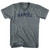 Napoli Tri-Blend V-neck Womens Junior Cut T-shirt - Athletic Grey