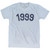 1999 Year Celebration Adult Tri-Blend T-shirt - Athletic White
