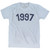 1997 Year Celebration Adult Tri-Blend T-shirt - Athletic White