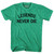 Legends Never Die Adult Tri-Blend T-shirt - Heather Green