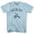 Green Bay City Tricycle Adult Cotton T-shirt - Light Blue