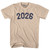 2026 Year Celebration Adult Cotton T-shirt - Creme