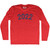 2022 Year Celebration Adult Tri-Blend Long Sleeve T-shirt - Athletic Red