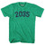 2035 Year Celebration Adult Tri-Blend T-shirt - Athletic Green