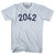 2042 Year Celebration Adult Tri-Blend T-shirt - Athletic White