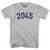 2045 Year Celebration Adult Cotton T-shirt - Grey Heather