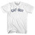 Cat Guy Youth Cotton T-shirt - White